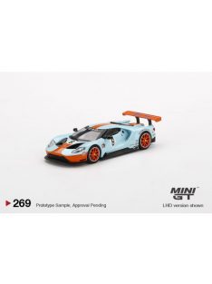   Minigt - 1:64 Ford Gt Gtlm Gulf #6, 2020, Gulf Blue/Orange - Mini Gt