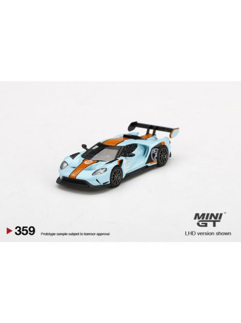 Minigt - 1:64 Ford Gt Mk Ii Nr.002, Gulf Blue/Orange - Mini Gt