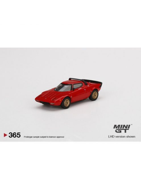 Minigt - 1:64 Lancia Stratos Hf Stradale 1976, Red - Mini Gt