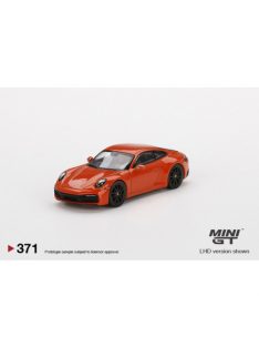   Minigt - 1:64 Porsche 911 (992) Carrera 4S, Lava Orange - Mini Gt