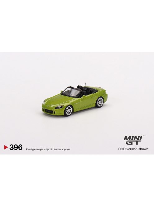 Minigt - Honda S2000 (Ap2), Lime Green Metallic - Mini Gt