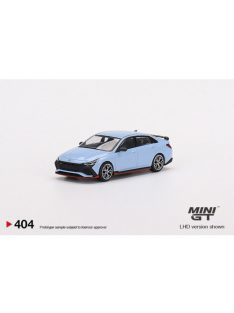 Minigt - 1:64 Hyundai Elantra N, Performance Blue - Mini Gt