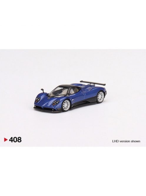 Minigt - 1:64 Pagani Zonda F, Blue Argentina - Mini Gt