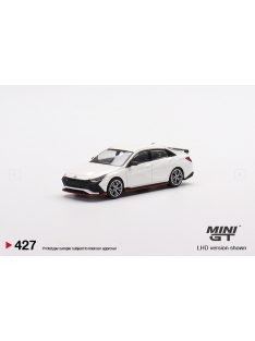   Minigt - 1:64 Hyundai Elantra N Ceramic White 2021  - MINI GT 