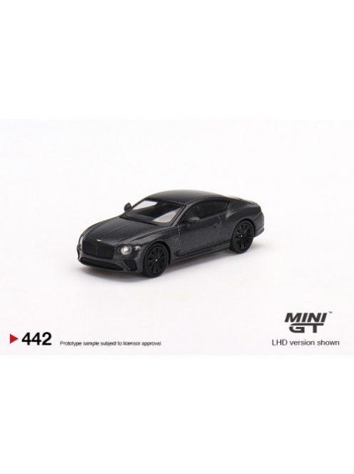 Minigt - 1:64 Bentley Continental Gt Speed 2022, Anthracite Satin - Mini Gt