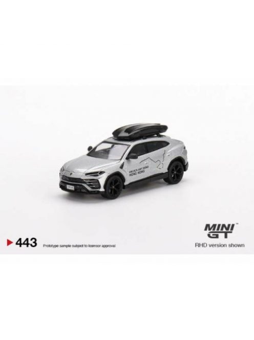 Minigt - 1:64 Lamborghini Urus, Unlock Any Road Hong Kong, Hk Exclusive - Mini Gt