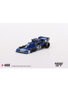   Minigt - 1:64 Tyrell P34 6-Wheeler #4 Spanish Gp, 1976, Blue/Yellow - Mini Gt