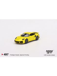   Minigt - 1:64 Porsche 911 Turbo S Racing Yellow (Lhd) - Mini Gt