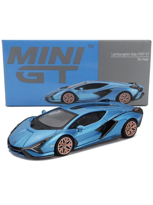 TrueScale - LAMBORGHINI SIAN FKP 37 HYBRID LHD 2020 BLUE AEGIR