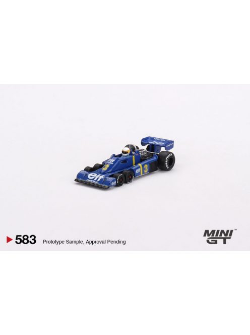 Minigt - 1:64 Tyrrell P34 #3 Jody Scheckter 1976 Swedish GP Winner 1976 - MINI GT