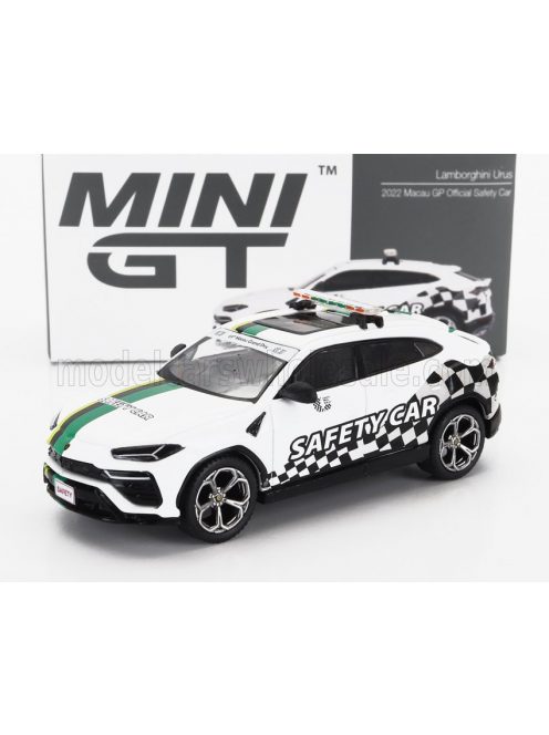 TrueScale - LAMBORGHINI URUS SAFETY CAR MACAU GP 2022 WHITE GREEN