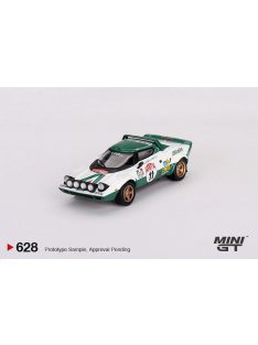   Minigt - 1:64 Lancia Stratos HF 1975 Rally Sanremo Winner #11 1975  (LHD) - MINI GT 