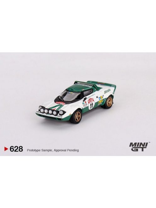 Minigt - 1:64 Lancia Stratos HF 1975 Rally Sanremo Winner #11 1975  (LHD) - MINI GT 