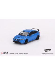   Minigt - 1:64 Honda Civic Type R Boost 2023, Blue Pearl - MINI GT