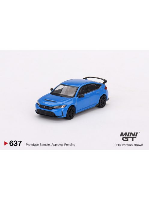 Minigt - 1:64 Honda Civic Type R Boost 2023, Blue Pearl - MINI GT