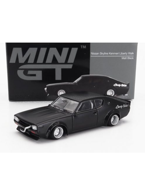 TrueScale - NISSAN SKYLINE KENMERI LIBERTY WALK 1994 MATT BLACK