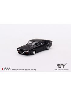   Minigt - 1:64 Nissan Skyline Kenmeri Liberty Walk 1972, Matt Black - MINI GT