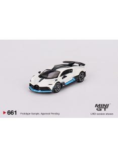 Minigt - 1:64 Bugatti Divo 2018, White - MINI GT