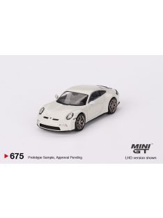   Minigt - 1:64 Porsche 911 (992) GT3 Touring Crayon Grey 2023 (LHD) - MINI GT