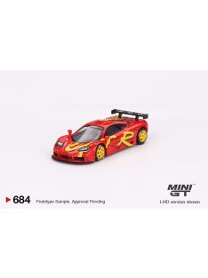   Minigt - 1:64 McLaren F1 GTR Presentation, Red/Yellow 1996 (LHD) - MINI GT