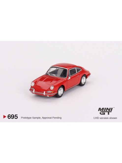 Minigt - 1:64 Porsche 901 1963 Signal Red (LHD) - MINI GT