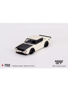   Minigt - 1:64 Nissan Skyline Kenmeri Liberty Walk White 1973  (RHD) - MINI GT