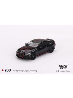 Minigt - 1:64 BMW M4 CSL Black Sapphire 2023 (LHD) - MINI GT