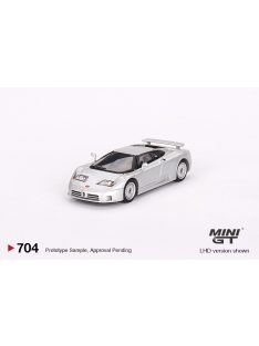   Minigt - 1:64 Bugatti EB110 GT Grigio Chiaro 1995 (LHD) - MINI GT