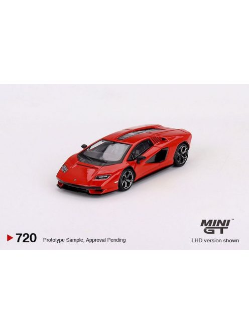 Minigt - 1:64 Lamborghini Countach LPI 800-4 Rosso Mars 2023  (LHD) - MINI GT