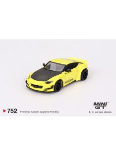   Minigt - 1:64 Nissan Z Pandem Ikazuchi Yellow 2024 (LHD) - MINI GT