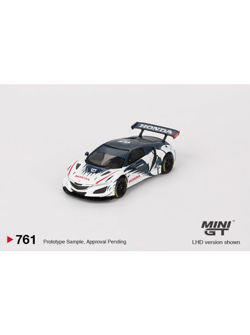 Minigt - 1:64 Honda NSX GT3 EVO AlphaTauri Yuki Tsunoda Red Bull Formula Nurburgring 2023 (LHD) - MINI GT