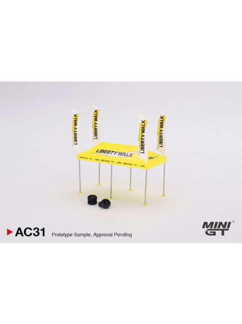 Minigt - 1:64 Paddock Service LB Racing Tent Set - MINI GT