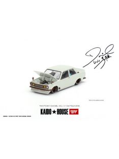   Minigt - 1:64 Kaido House Datsun 510 Pro Street Tanto V1, White - Mini Gt