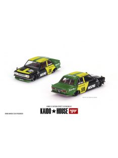 Minigt - 1:64 Datsun Street 510 Racing V2 1969 - MINI GT