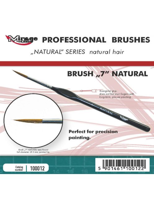 Mirage Hobby - MIRAGE BRUSH NATURAL SIZE 7