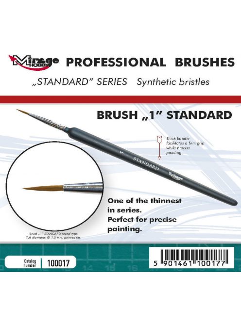 Mirage Hobby - MIRAGE BRUSH STANDARD SIZE 1