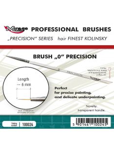 Mirage Hobby - MIRAGE BRUSH PRECISION KOLINSKY SIZE 0