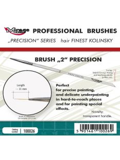 Mirage Hobby - MIRAGE BRUSH PRECISION KOLINSKY SIZE 2