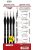 Mirage Hobby - MIRAGE BRUSH OPTIMAL SET of NATURAL [4 x Natural Brush: 00, 0, 1, 2]