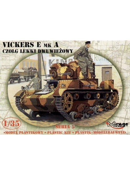 Mirage Hobby - Leichter Panzer Vickers E Mk A Limited Edition