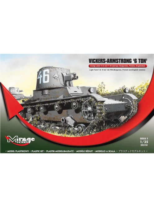 Mirage Hobby - Vickers Armstrong 6ton mk F/B Light tank