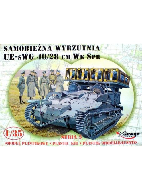 Mirage Hobby - Renault UE mit schwerer Wurfrahmen 40/28 cm