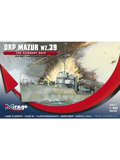 Mirage Hobby - Torpedoboot Mazur 1939