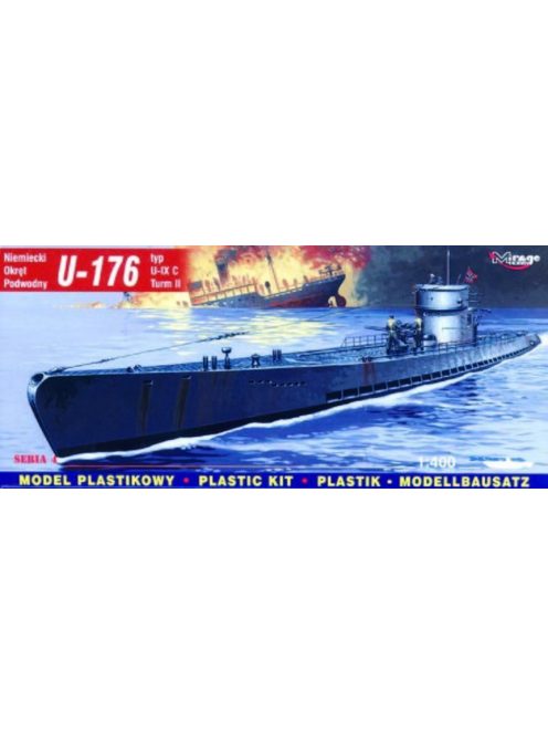 Mirage Hobby - Deutsches U-Boot U 176 Typ IX C