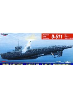   Mirage Hobby - Deutsches U-Boot U 511 Typ IX B Turm I und WG42