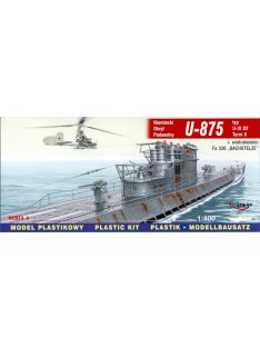   Mirage Hobby - Deutsches U-Boot U 875 Typ IX D2 Turm II und FA 330 Bachstelze