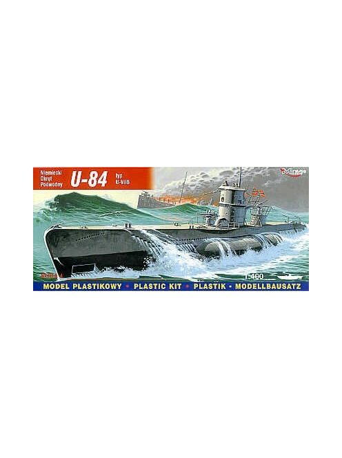 Mirage Hobby - Deutsches U-Boot U 84 Typ VII B