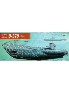 Mirage Hobby - Deutsches U-Boot U 570 Typ VII C Turm I