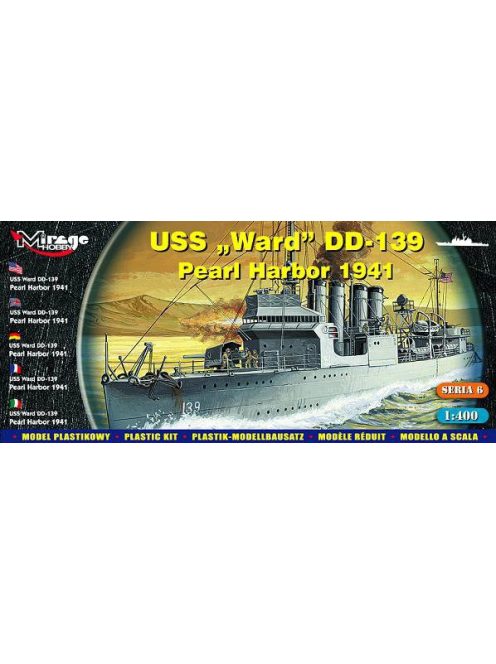 Mirage Hobby - USS Ward DD-139 'Pearl Harbor 1941'