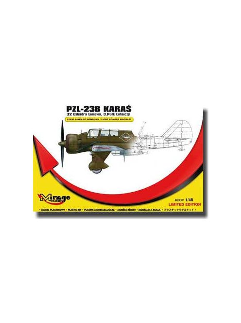 Mirage Hobby - PZL-23B Karas Recon. Bomber 32thLF/3.AR